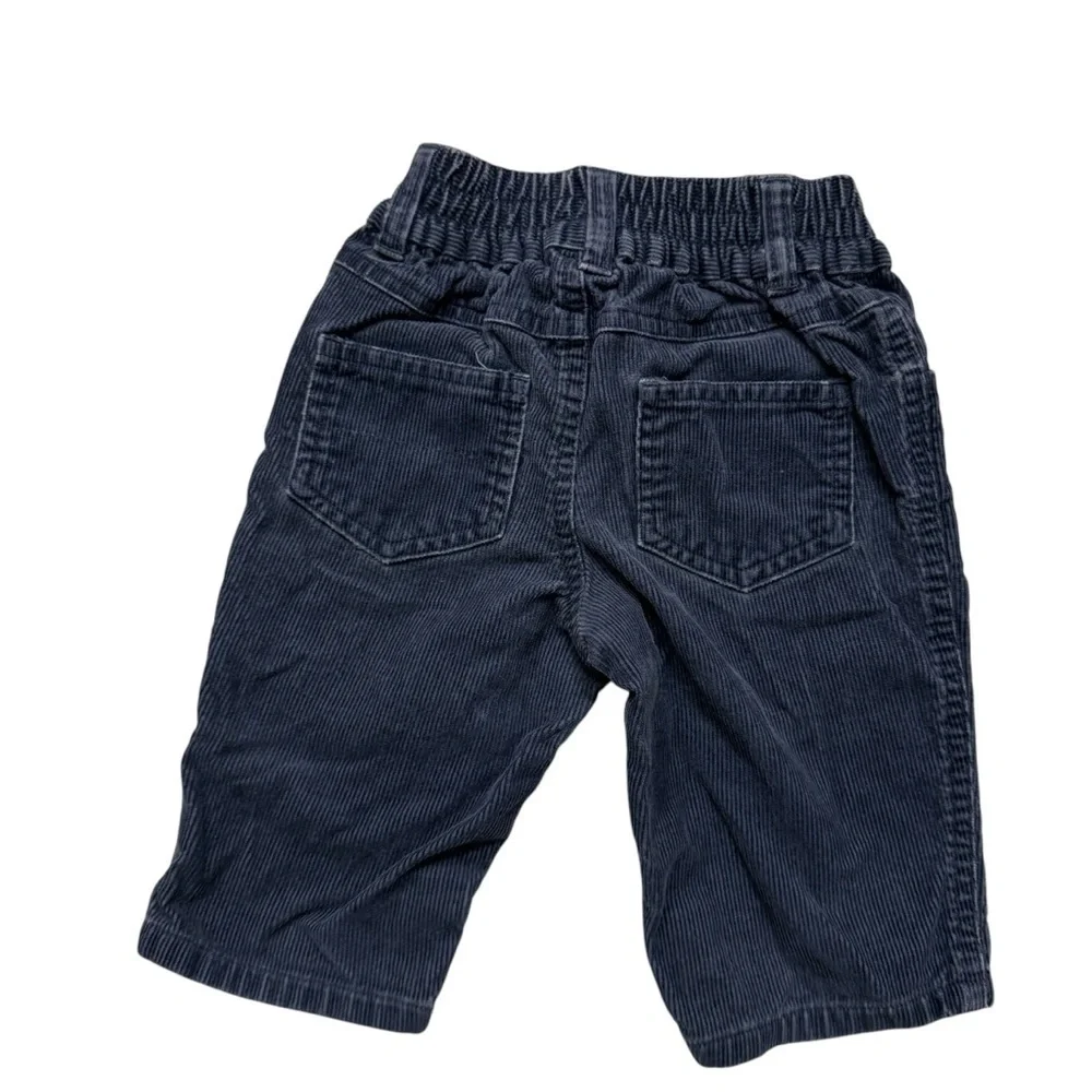 Y2K Baby Gap Gray Corduroy Pants Baby Boy 6-12M
